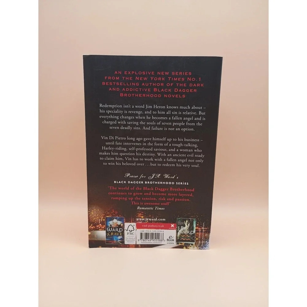 Covet‎ J.R. Ward Fallen Angels Novel Book 1 Paranormal Romance Paperback Piatkus